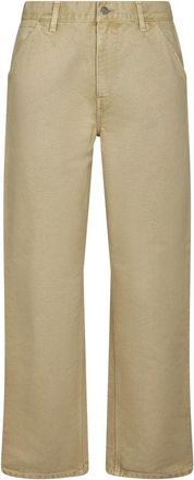 Carhartt Work in Progress Single Knee Pant - Heren - Regular Fit Jeans - Beige - W30 - Katoen - Jeans