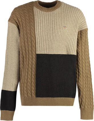 Dickies Trui met geborduurd logo - Zwart
