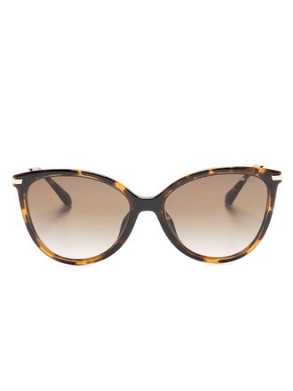 Michael Kors tortoiseshell-effect cat-eye sunglasses - Brown
