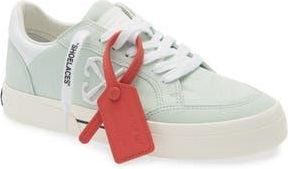 Off-white Low Canvas Vulcanized Sneaker in Mint - White at Nordstrom Rack, Size 10Us / 40Eu