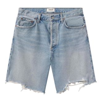 A Gold E Denim Shorts, female, Blue, Size: W29 Agolde Shorts