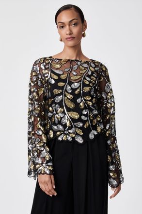 Trina Turk Femmes Sequin Top