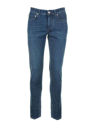 Barba Jeans In Denim Blu