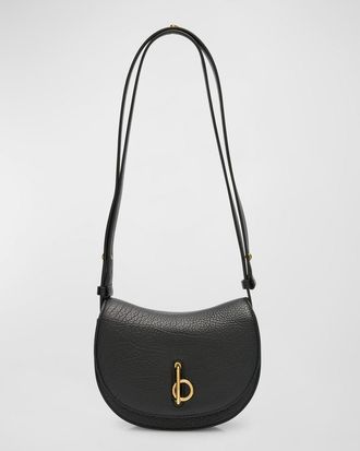 Burberry Rocking Horse Saddle Leather Shoulder Bag