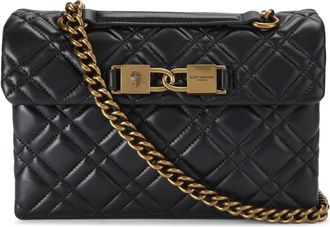 Kurt Geiger Womens Leather Regular Kingsley Bag - Black - One Size