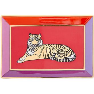 Jonathan Adler Safari Rectangle Tray in Orange at Nordstrom