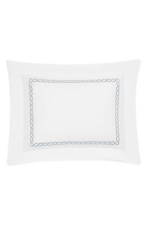 Matouk Classic Chain Sham in Silver at Nordstrom, Size Standard