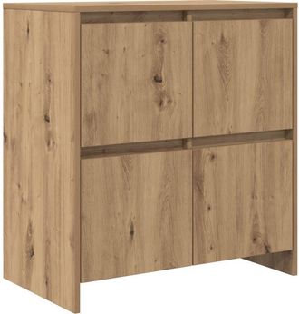 vidaXL Sideboard Artisan oak 70 x 41 x 75 cm Engineered wood Vidaxl