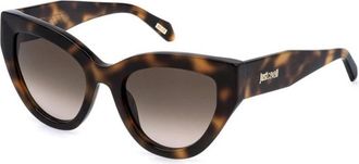 Just Cavalli Sjc 143 Zonnebril - Dames - Zonnebrillen - Bruin - 53 MM - Accessoires
