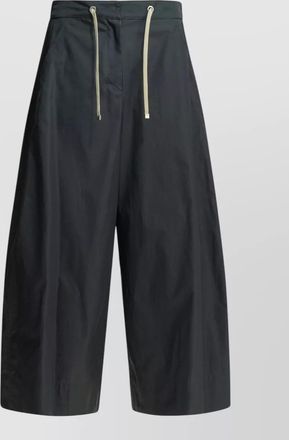 Max Mara wide leg trousers casual style back pockets