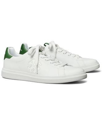 Tory Burch Double T Howell Leather Court