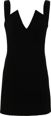 Givenchy cady mini dress - women - Acetate/Polyester/Polyester/Acetate - 40 - Black