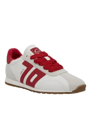 Back70 Womens Asian Sneaker In Red