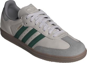 adidas Samba OG Sneaker in Grey/Collegiate Green/Gum5 at Nordstrom, Size 6.5