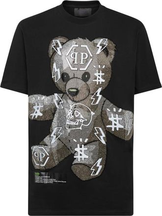 Philipp Plein Heren, Tops, Zwart, Maat: XL