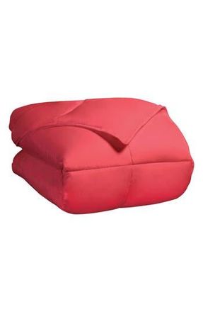 Superior Classic All-Season Reversible Down Alternative Comforter in Coral at Nordstrom Rack, Size California King