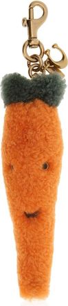 Coach Shearling Carroty Bag Charm