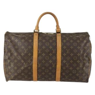 Louis Vuitton Pre-owned Weekend Bags, unisex, Brown, Size: ONE SIZE Pre-owned Keepall bag