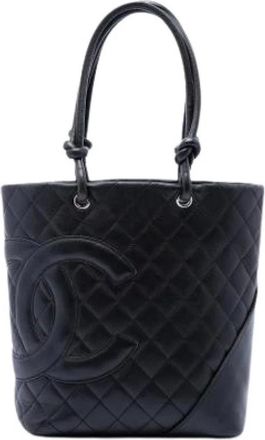 Chanel Pre-owned Cambon Ligne Tote - Pre-owned - Mujer - Negro - ONE SIZE