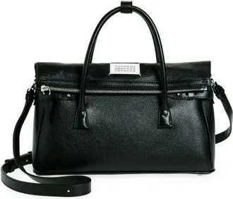 Maison Margiela Medium 5AC East/West Top Handle Bag in Black at Nordstrom