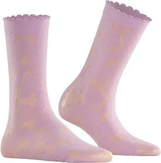 Falke Hydrangea 20 Denier Dress Socks in Misty Lilac at Nordstrom, Size 35-38