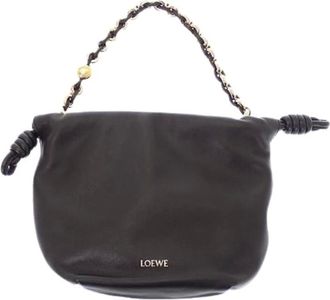 Loewe Borsa Flamenco Pre-owned - - Pre-owned - Donna - Nero - ONE SIZE