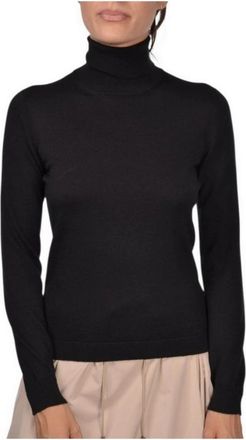 La Fileria Dolcevita Sottogiacca - Dames - Coltruien - Zwart - S - Wol - Truien & Vesten