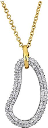 Rina Limor 14K Two-Tone Pendant Necklace