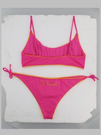 MC2 Saint Barth Multicolor Polyamide Bikini Shorts - Multicolor