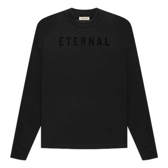 Fear of God FW22 Eternal Cotton LS T-Shirt Black FGE50-002AJER-001