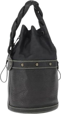 Fendi Pre-owned Bucket Bag - Dames - Vintage Tas - Zwart - ONE Size - Leer - Vintage