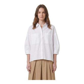 Max Mara Dames, Blouses & Shirts, Wit, Maat: XS