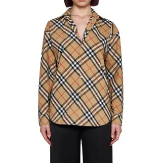 Burberry Check -Baumwollhemd