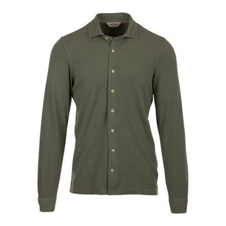 Gran Sasso Katoenen Cardigan - Heren - Vesten - Groen - 3XL - Katoen - Truien & Vesten