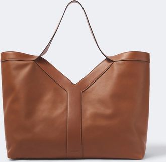 Saint Laurent Y Large leather tote bag