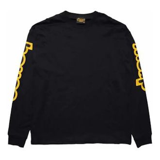 Drew House Hug Long Sleeve T-shirt Black DR-FW21-079