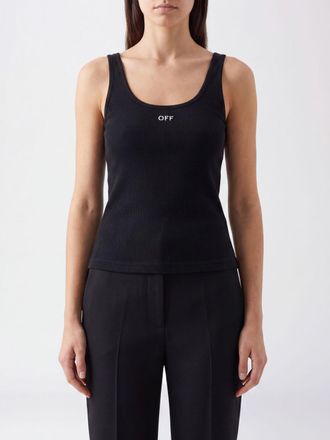 Off-white Top Donna colore Nero