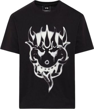 Yohji Yamamoto Chito Graphic Short Sleeve T-shirt