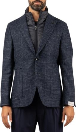 Paoloni Giacca Sartoriale - - Jackets - Uomo - Blu - S