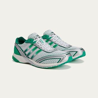 adidas Originals Womens Adizero Adios Sporty & Rich Shoes - White/Green - Size UK 5.5