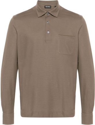 Ermenegildo Zegna RUE392A8E757V04-001 - men - Cotton/Calf Leather - 58 - Green