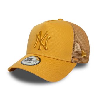 New Era A-Frame Trucker Cap - New York Yankees Gold
