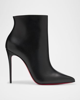 Christian Louboutin 100mm So Kate Calfskin Booties