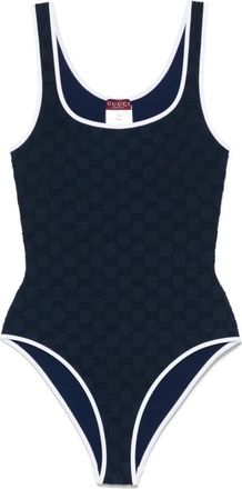 Gucci Mujer, Trajes de ba&ntilde;o, Azul, Talla: L