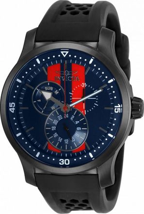 Invicta S1 Rally Quartz Blue Dial Mens Watch 34036