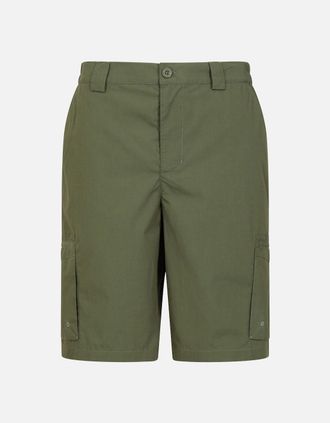Mountain Warehouse Mens Mountain Warehouse Mens Trek Shorts - Green - Size: 32/32