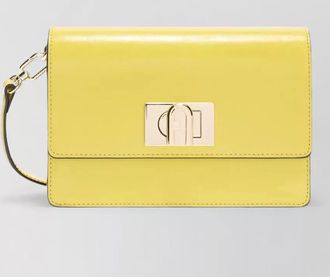 Furla mini crossbody bag structured shape adjustable strap