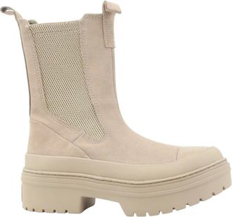 Converse Schoenen, Dames, Beige, 36 1/2 EU, Leer, Chuck Taylor All Star Lugged Heel Chelsea Boot