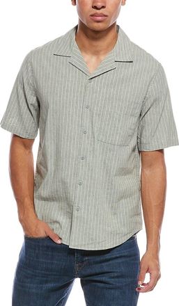 Onia Stretch Linen-Blend Vacation Shirt