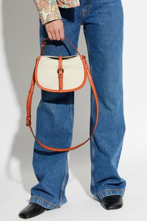 Etro Handbag Pony Small, Womens, Cream